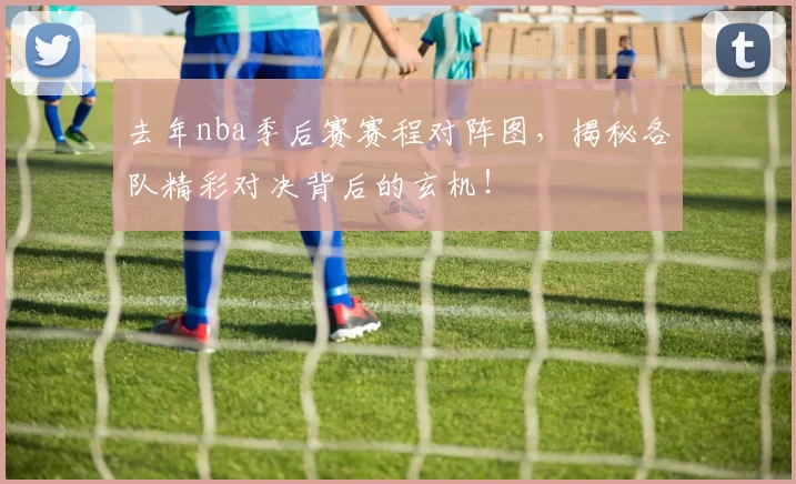 去年nba季后赛赛程对阵图，揭秘各队精彩对决背后的玄机！